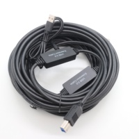 USB 3.0 Active Extension Cable Hochgeschwindigkeits-Datenkabel 10M 15M 20M 25M USB3.0 Extender mit Signalverstärker-Chipsatz