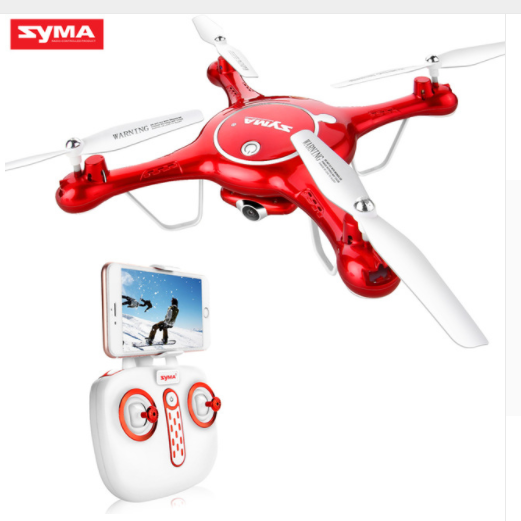 HOT SYMA X5UW Wifi FPV Drone Real Time Transimission RC Helicopter With 720P Camera Led Light VS X5UW 720P-D X5UW Optical Flow