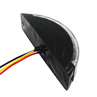 Luz de Advertencia de Superficie de 180 Grados, DC10-30V, Luz Estroboscópica de Emergencia LED para Ambulancia, Luz Frontal para Motocicleta