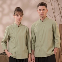 Zen Mori Restaurant – Vêtement léger et respirant à coupe ample et simple, conçu pour l'été de l'Asie du Sud-Est, alliant esthétique sauvage et zen.