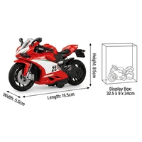 Meilleure Vente : Moto à Inertie de Simulation pour Garçon, Jouet Amusant avec Lumières Colorées et Mélodies
