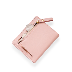 ショートウォレット韓国版学生簡略化マルチカードバックルゼロバッグ女性トレンド2024 - Product Image 1