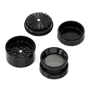 3.0 קרמיקה באיכות גבוהה מטחנת קרמית 5 שכבות עיצוב חדש מיכל טחנה אלומיניום ידנית - Product Image 6