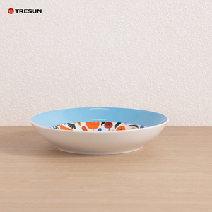 TRESUN 16pcs 24pcs Printing Ceramic <b>Dinnerware</b> for House and Hotel Decal Porcelain Dinner Set Service for 4 - Product Image 5