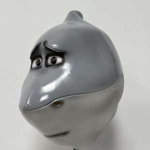 หน้ากากฉลามที่สมจริงชุดสัตว์ตลกใบหน้าเศร้าหน้ากากปาร์ตี้ฉลามสำหรับเทศกาลฮาโลวีน - Product Image 4