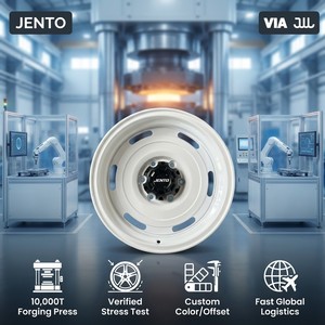 Rines Personalizados Forjados de Estilo Retro de 16, 17 y 18 Pulgadas, 5x112 5x120, Blancos Brillantes para VW Clásico, BMW, <span class=keywords><strong>Mini</strong></span> <span class=keywords><strong>Cooper</strong></span>, JWL - Product Image 6