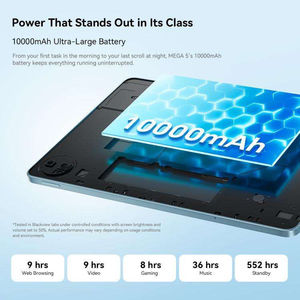 แท็บเล็ต Blackview MEGA 5 ขนาด 12 นิ้ว ระบบ Android 15 Octa-Core Wi-Fi หน้าจอสัมผัสแบบ Capacitive รุ่น Global - Product Image 5