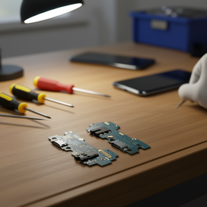 Scheda Ausiliaria per Galaxy A22 4G SM-A225F con Connettore Type C e Jack Audio, Scheda Piccola Nuova - Product Image 3