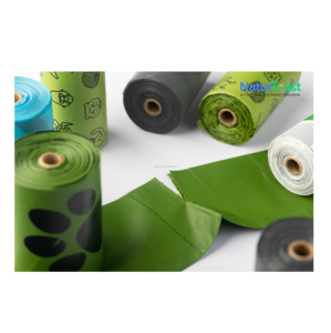 Bolsa Biodegradable Ecológica para Residuos de Perros, Empaquetado de Sello Plano Compostable, Mejor Exportador, Almidón de Maíz PBAT, Elección del Mayorista - Product Image 5