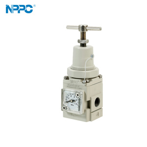 Пневматический регулятор Kr-400-04-LT1 G1/2 с кронштейном для манометра, пневматические компоненты, порт G1/2, рабочая температура -40~55°C ℃ - Product Image 1