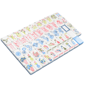 <span class=keywords><strong>Jeu</strong></span> de Mahjong Américain Miss Darling Anti-Décoloration, Tuiles de Mahjong 3 Couches, Moderne, Élégant, Portable, Résistant à l'Eau et Durable - Product Image 6