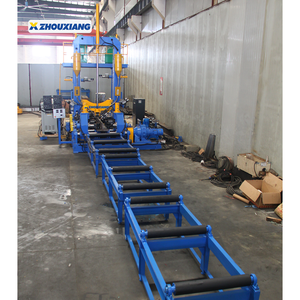 خط إنتاج فعال ومتين للعوارض على شكل حرف H 3 في 1، آلة تجميع ولحام وتقويم العوارض - Product Image 1