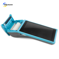 Pda Android portable avec caméra 500hd pour numériser l'imprimante thermique 58mm intégrée au code Qr