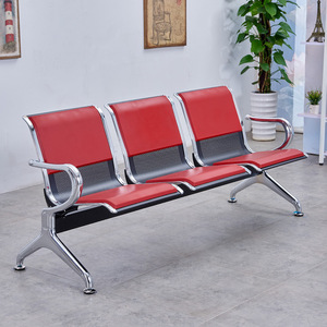 Silla de fila pública de Metal moderna, sofá, silla triple, banco para sala de espera de hospital de aeropuerto o silla de fila de espera - Product Image 3