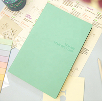 Carnets de notes personnalisés imprimés en vert Carnets A5 à couverture souple