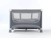 Lit de voyage multifonctionnel moderne pour bébé avec lit amovible et table à langer, idéal pour les chambres d'hôtel - Offre spéciale