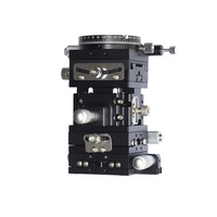 C&K Export Korean Manual Stage 60mm 5 Axis XYZTR Aluminum Linear Stage Optical Instrument for Micro Movement Correction 1 Year