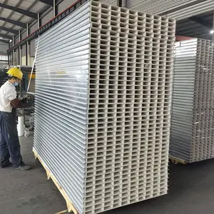 Sandwich Panels Cleanroom System Wall Panels Purification Plate Insulated Glass Magnesium Sandwich Panels