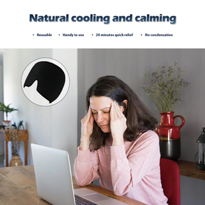 Gorro <span class=keywords><strong>de</strong></span> Gel Frío para Alivio <span class=keywords><strong>de</strong></span> Migrañas, Gorro <span class=keywords><strong>de</strong></span> Hielo para Alivio <span class=keywords><strong>de</strong></span> Migrañas, Máscara <span class=keywords><strong>de</strong></span> Ojos con Compresa <span class=keywords><strong>de</strong></span> Hielo Cómoda y Elástica para Ojos Hinchados y Tensión - Product Image 6