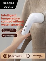 Petit fer à repasser électrique portable nouveau fer à vapeur domestique 900W 250ml réservoir d'eau pour les petits espaces dortoir vêtement