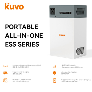 ระบบแบตเตอรี่กักเก็บพลังงานแสงอาทิตย์อเนกประสงค์ All One 1000W+2009WH คลื่นไซน์บริสุทธิ์ พร้อมระบบตรวจสอบผ่าน WiFi สำหรับบ้าน อุตสาหกรรม และพาณิชย์ ESS 1000W+200 - Product Image 2