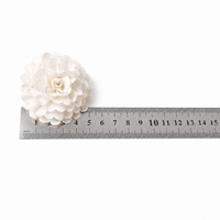 Flor de madera Sola de 5 cm, 50 unidades, ecológica, hecha a mano, difusor de aromaterapia, adorno de varillas, decoración del hogar, servicio de teñido personalizado