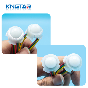 20 mét trắng ấm LED <span class=keywords><strong>Pixel</strong></span> ánh sáng với 1LED không thấm nước IP67 nhựa trang trí điểm ánh sáng cho công viên chủ đề - Product Image 3