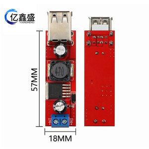 YIXINSHENG DC-DC <b>Converter</b> 9V/12V/24V/36V to 5V 3A Step Down <b>Voltage</b> Regulator Module With Overcurrent Protection - Product Image 2