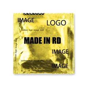 Groothandel Custom Logo Mylar Tassen Voor Oordopjes Verpakking Vochtbarrière Zak Aluminiumfolie Mini Condoom Tas