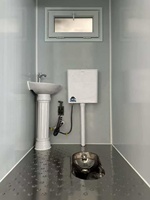 Toilettes de camping portables de haute qualité avec lavabo pour événements en plein air, durables et faciles à installer