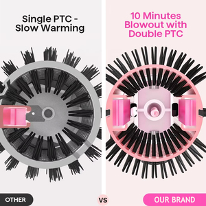 186 Hot Selling Thermal <strong>Hair</strong> <strong>Brush</strong> <strong>Heated</strong> Electric <strong>Hair</strong> Curler <strong>with</strong> Negative Ion Function for Household Use - Product Image 6