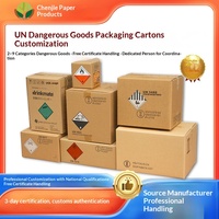 Cartons ondulés extra-résistants à cinq couches, emballage robuste pour marchandises dangereuses, légumes, batteries externes