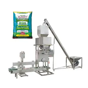 Máquina de embolsado de gránulos de fertilizante de azúcar automática multifunción 5kg 10kg 15kg 20kg 50kg para Urea