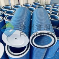 Filtre Nano Micro Bleu Activé HEPA pour Boîte de Purificateur d'Air pour Usines au Charbon et Fournitures de Filtre d'Incinération des Déchets