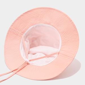 Sombrero de pescador para mujer, personalizado, impermeable, de secado rápido, con cuerda a prueba de viento, protección UV, ligero, de ala ancha, para viaje. - Product Image 5