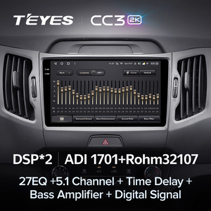 <span class=keywords><strong>TEYES</strong></span>-Reproductor de vídeo multimedia CC3L <span class=keywords><strong>CC3</strong></span> 2K para Kia Sportage 3 SL 2010-2016, reproductor de DVD y Radio MP3 para coche - Product Image 4