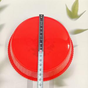 Plato redondo rojo para frutas con diseño de doble felicidad, plato para frutas secas de boda, plato para dulces, plato para frutas para la sala de estar del hogar - Product Image 2