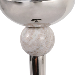 Portacandele in Vetro per Candele a Colonna, Design Contemporaneo, Centrotavola Decorativo per Uso su Tavolo - Product Image 5