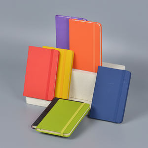 Cuaderno Exclusivo Transfronterizo Tamaños <span class=keywords><strong>A5</strong></span>/A6, 7 Colores Vibrantes, Material PU, con Correa, 80 Páginas Gruesas, Sin Sangrado de Tinta para Plumas Estilográficas - Product Image 4