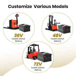 Yüksek Performanslı 24v 36v 48v 60v 72v 80v 96v 100ah 460ah LiFePO4 Lityum Demir Fosfat Akü, Kurşun Asitli Forkliftlerin Yerine Geçer - Product Image 2
