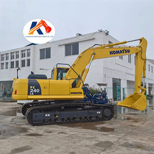 Vente de machines de construction d'occasion à faible nombre d'heures de fonctionnement, excavatrice hydraulique Komatsu PC240-8/PC240LC, moteur et pompe d'origine japonaise - Product Image 1