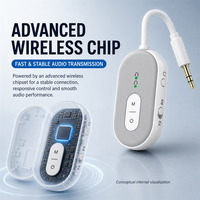 Transceptor de Audio Bluetooth con Chip Qualcomm, Compatible con los Perfiles AptX y AptX-LL, Compatible con Aviones