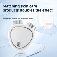 Mini masseur facial portable à micro-courant rechargeable à double tête pour raffermir la peau, réduire les poches et lifter le visage à domicile