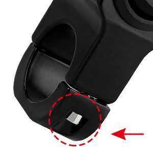 Interruptor de foco para motocicleta, doble cable, 10 amperios, 2 vías, montaje en manillar para faro, luz baja y alta, piezas de mejora y adaptación - Product Image 3