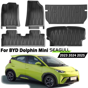 3D <strong>Floor</strong> <strong>Mats</strong> Trunk Pad for BYD All-Weather Anti-Slip Waterproof Accessories TPE Trunk <strong>Mat</strong> for BYD Seagull <strong>Dolphin</strong> Mini - Product Image 3