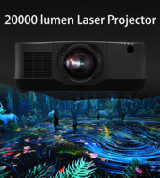 20000 lumens 3LCD Laser Grand projecteur extérieur 4k