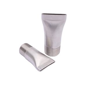 Boquilla de Pulverización de Acero Inoxidable de 3/8 para Limpieza de Fuentes de Agua, Tipo Pico de Pato, Abanico Plano - Product Image 1