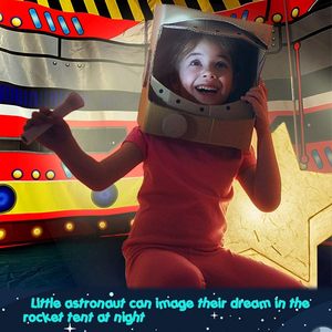 Tente de jeu pour enfants <span class=keywords><strong>Rocket</strong></span> imprimée, tente de jeu d'intérieur, château de princesse, tente de jeu <span class=keywords><strong>pop</strong></span>-up pour bébé, jouet de tente - Product Image 2