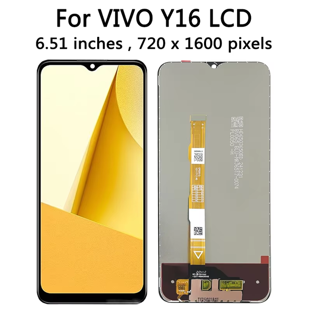 Wholesale OEM 6.51 Inch LCD Display Repair Parts Fit Vivo Y16 Y21 Y02S Y21S