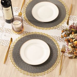 Set de table tissé Phnom Penh, design moderne, style américain - Product Image 3